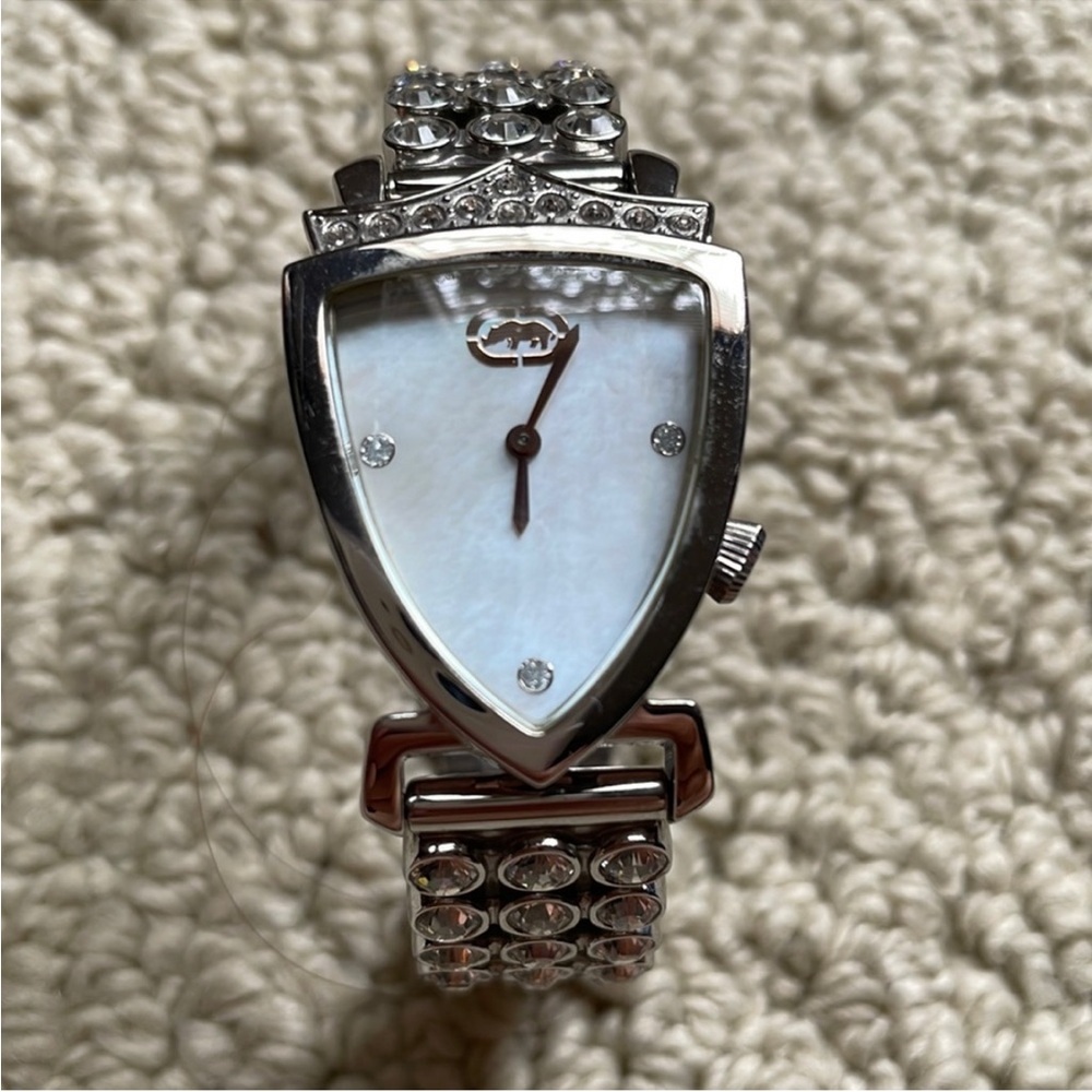 Marc Ecko Silver Tone Watch
